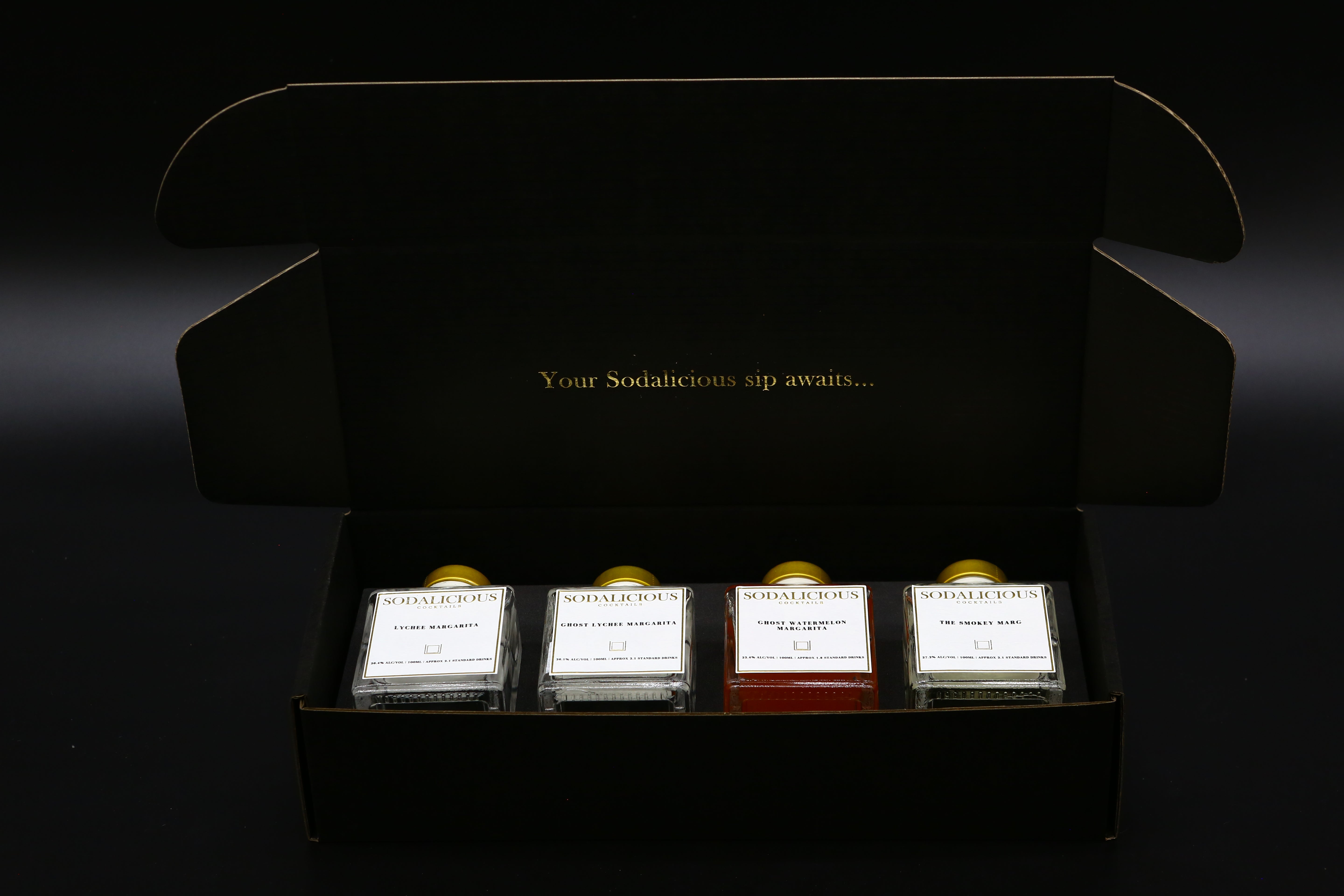 Tequila Margarita Cocktail Gift Pack — Ready-to-Drink