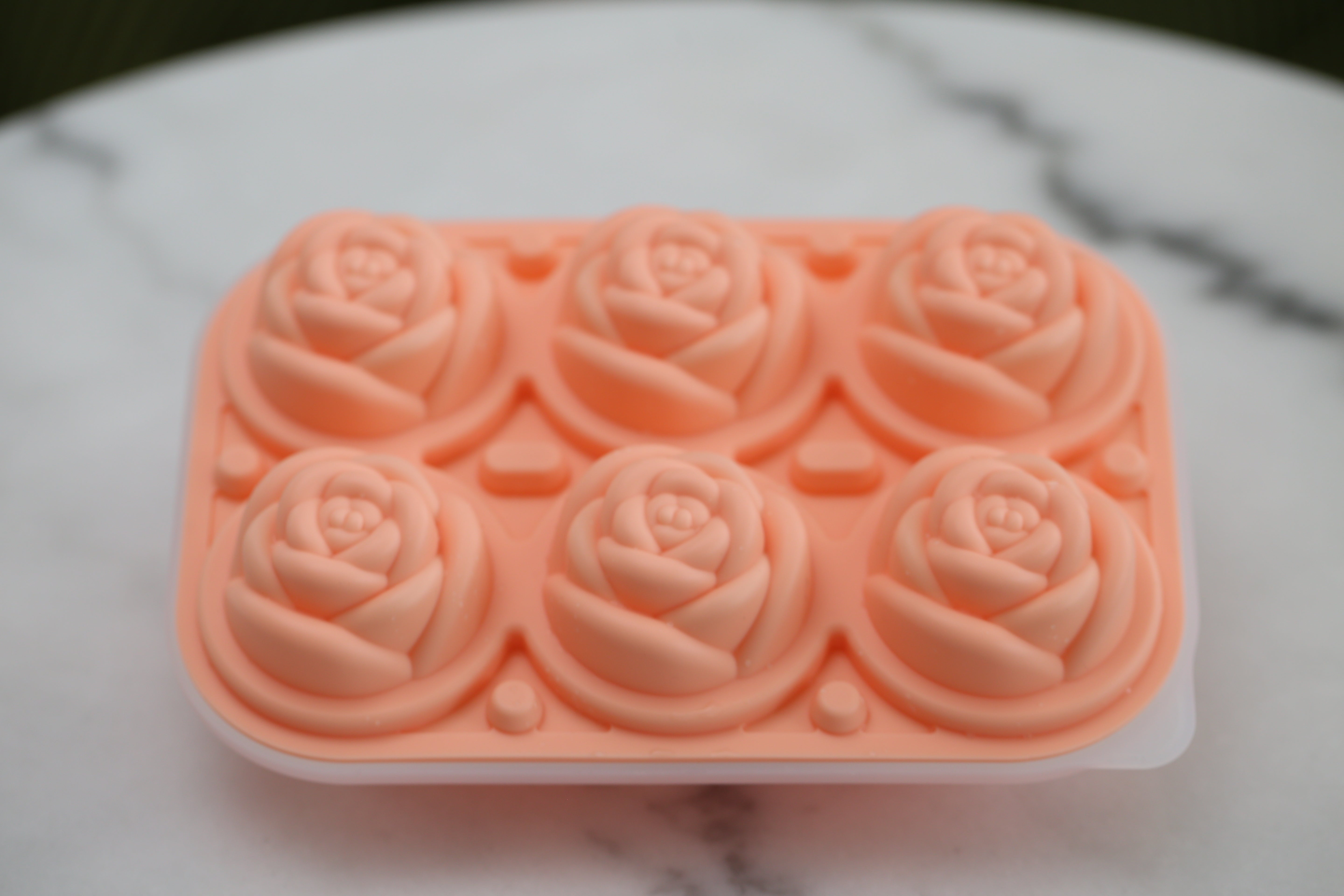 Rose Silicon Ice Cubes