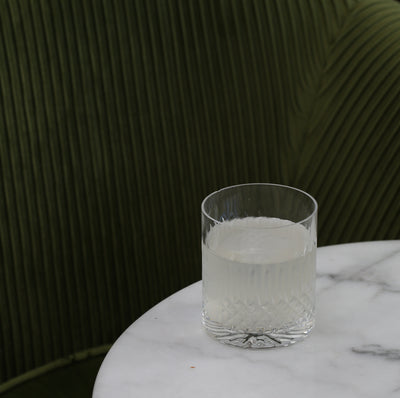 Oriental Suppier Ready to drink Cocktail on a marble table.